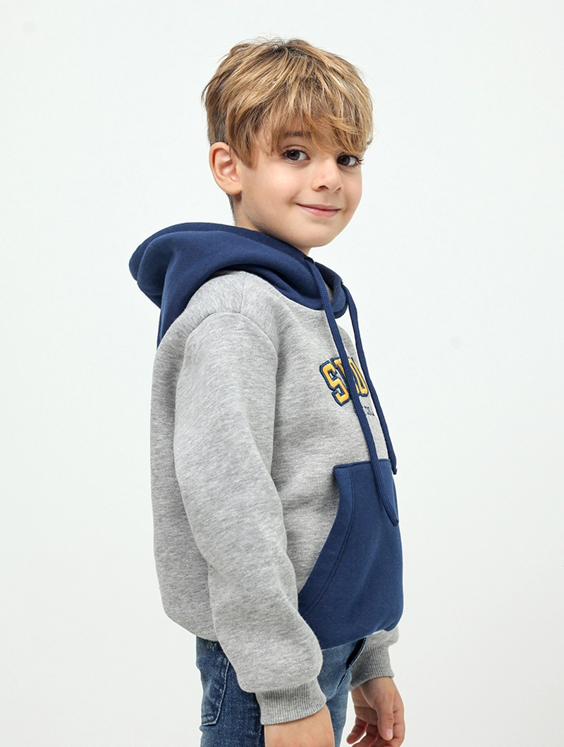 Sweat à capuche imprimé garçon